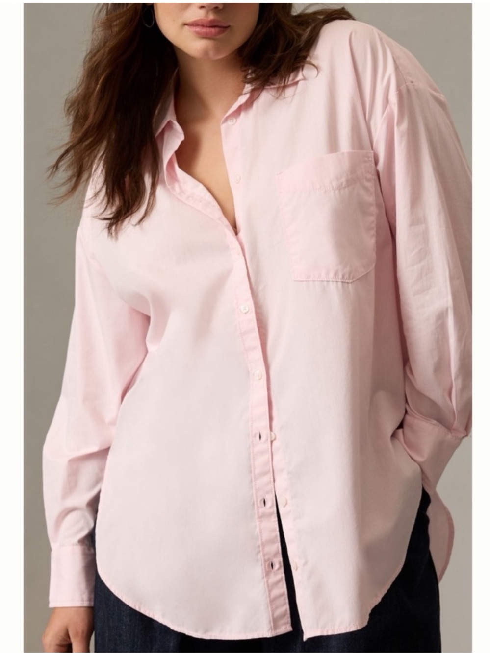 MAEVE Button-Front Shirt